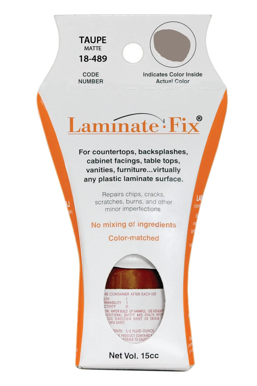 Laminate-Fix® fills and repairs nicks, chips, scratches, burns, small cracks and other minor imperfections on laminate surfaces.