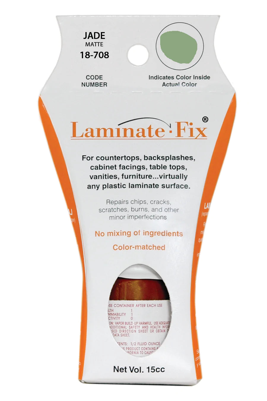Laminate-Fix® fills and repairs nicks, chips, scratches, burns, small cracks and other minor imperfections on laminate surfaces.