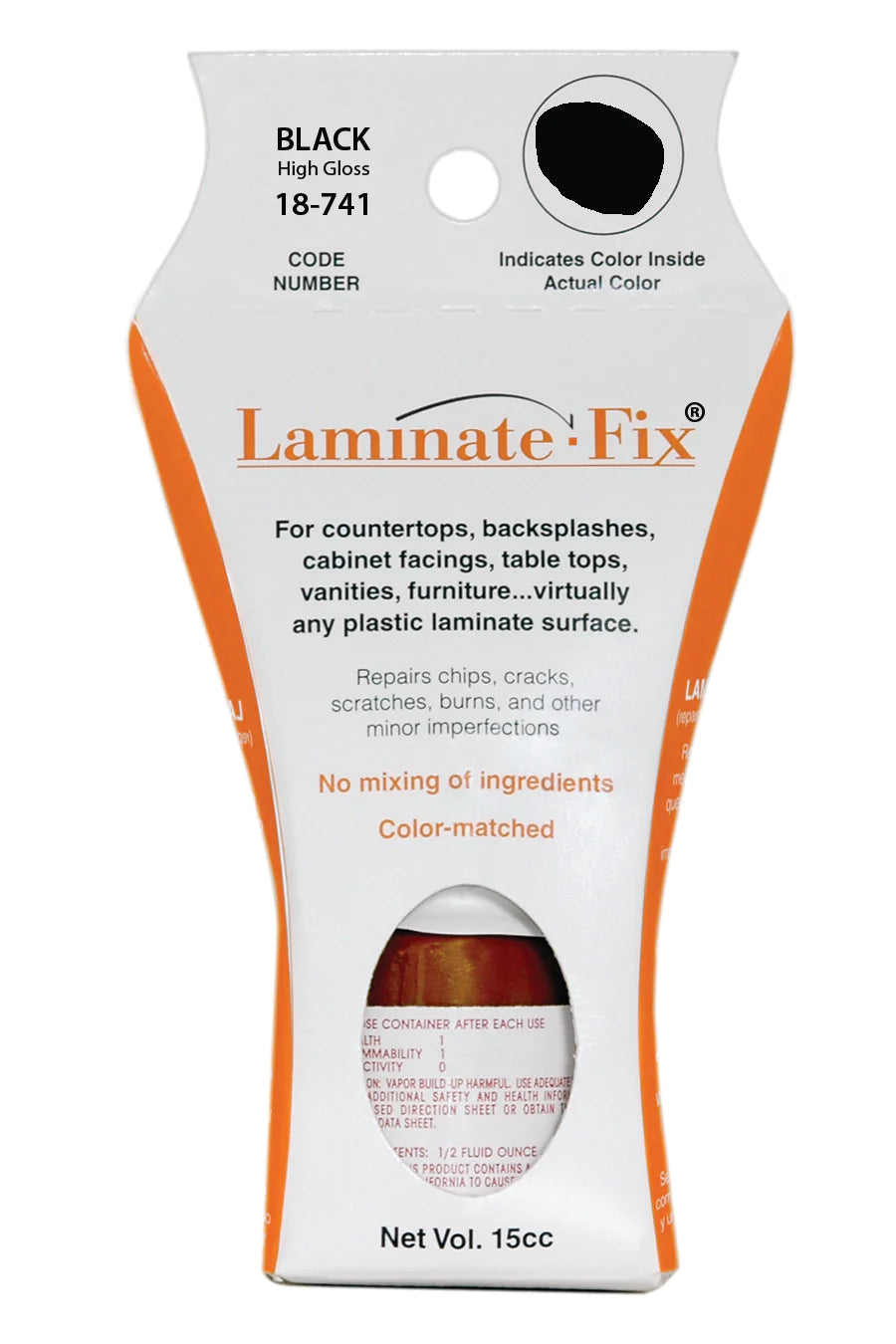 Laminate-Fix® fills and repairs nicks, chips, scratches, burns, small cracks and other minor imperfections on laminate surfaces.