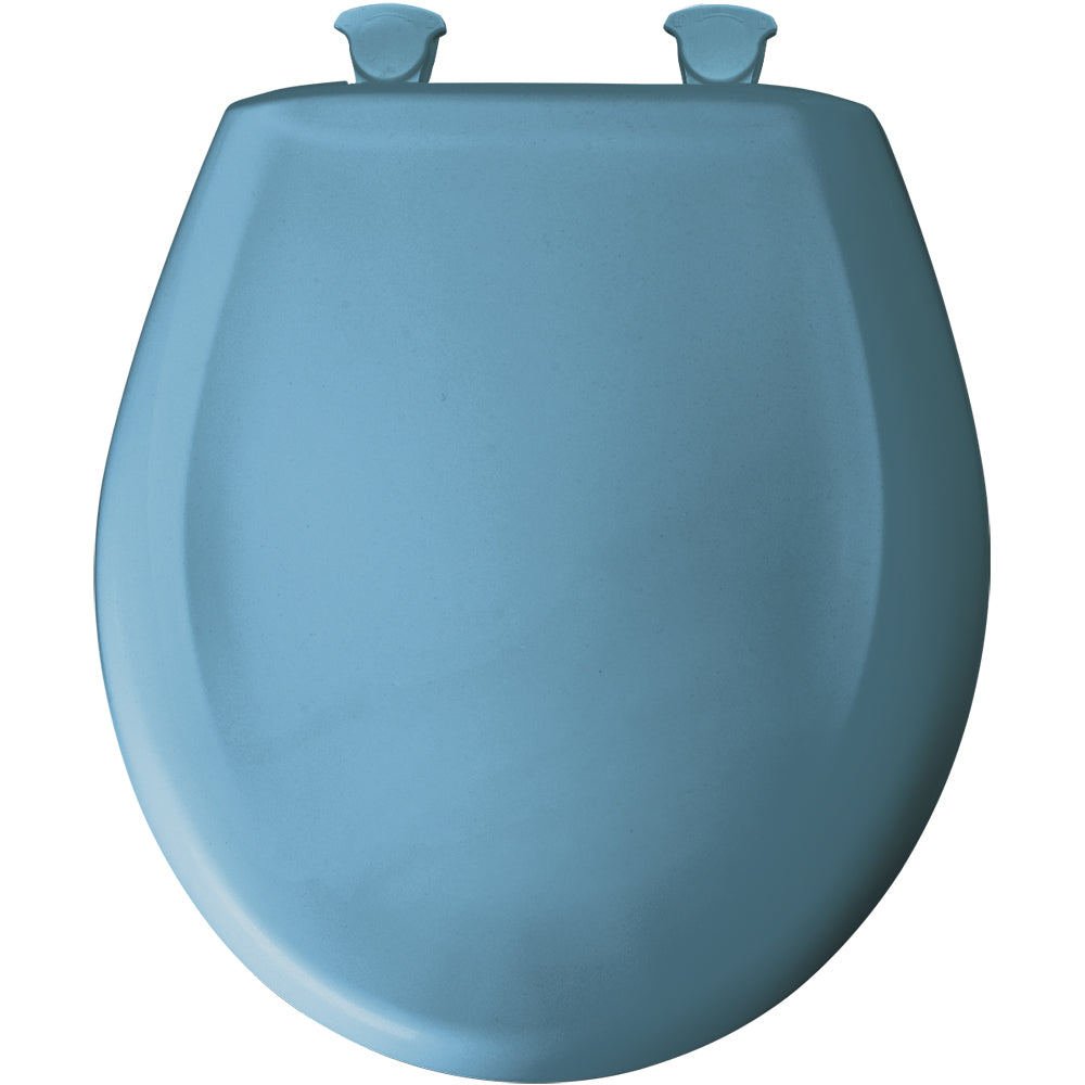 Briggs Round Front Toilet Seat - TAMPA BLUE