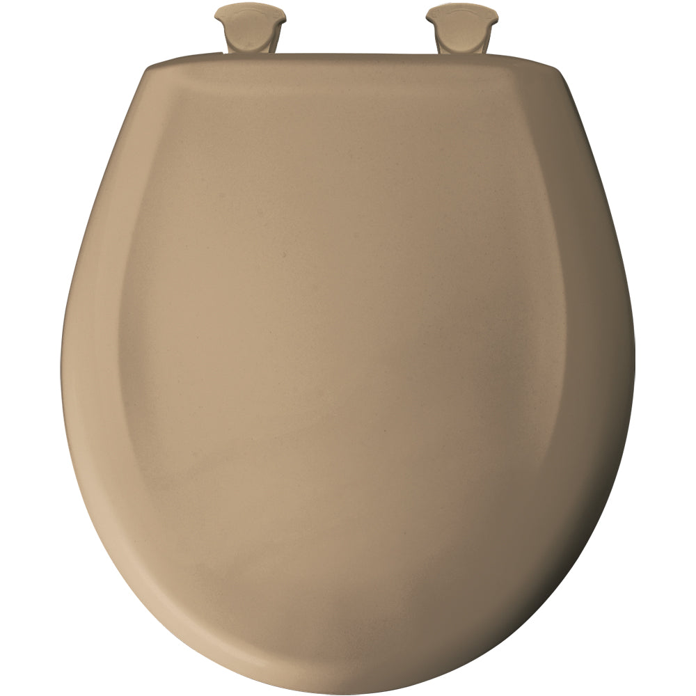 Briggs Round Front Toilet Seat - TAMPA SAND
