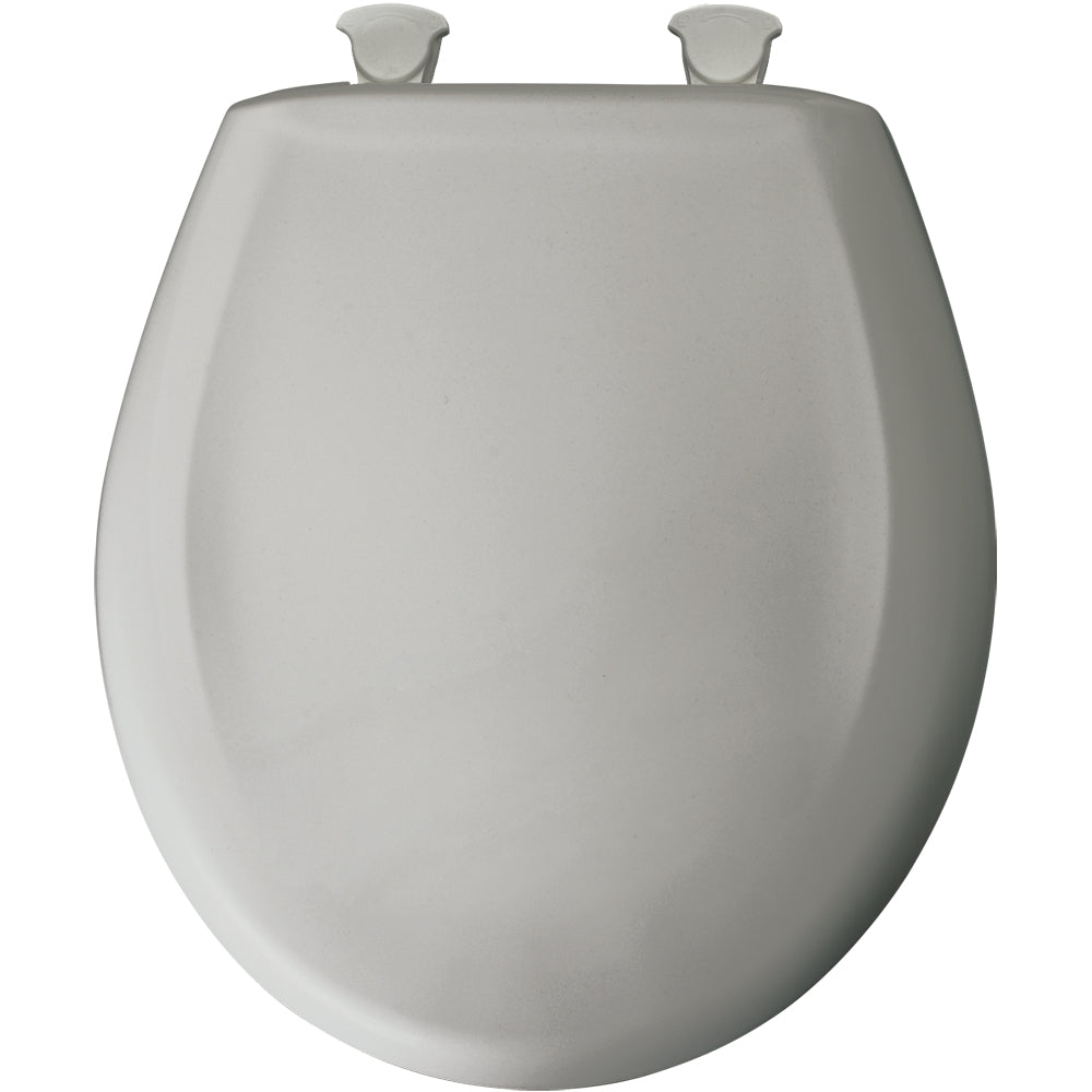 Briggs Round Front Toilet Seat - ROYAL SILVER