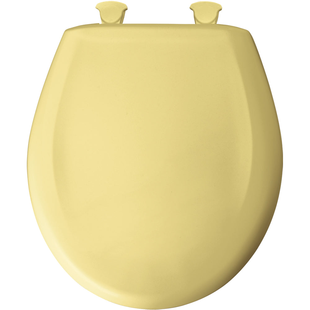 Briggs Round Front Toilet Seat - SAFFRON YELLOW