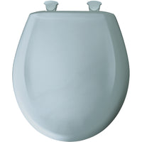 Briggs Round Front Toilet Seat - SOFT BLUE