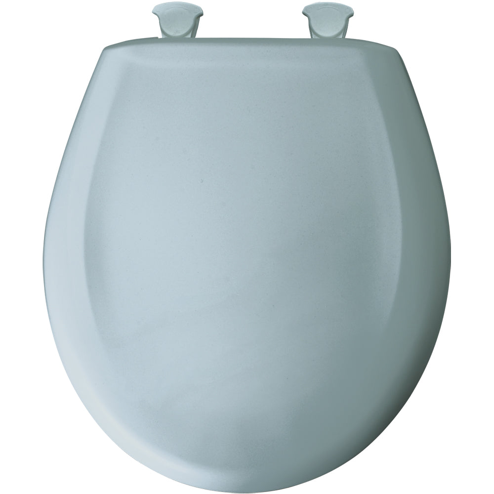 Briggs Round Front Toilet Seat - SOFT BLUE