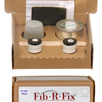 Fiberglass/Acrylic Shower & Bath Module Repair Kit

Repair chips, small cracks and holes in fiberglass and acrylic bathroom fixtures.
Specific color matches to bathroom fixture manufacture’s specifications.
