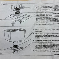 American Standard OEM Close Couple Kit 047188-0070A