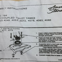 American Standard OEM Close Couple Kit 047188-0070A