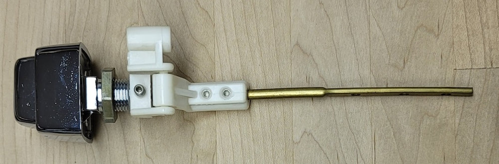 Briggs Square Push Button Toilet Tank Handle - CHROME