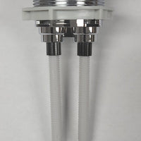 Briggs Dual Flush Push Button Toilet Tank Handle  - CHROME