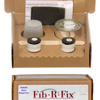 Fiberglass/Acrylic Shower & Bath Module Repair Kit

Repair chips, small cracks and holes in fiberglass and acrylic bathroom fixtures.
Specific color matches to bathroom fixture manufacture’s specifications.
