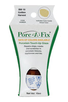 
                Porc-A-Fix offers a simple, affordable way to repair cracks, scratches and small chips in your porcelain bathroom & kitchen fixtures, appliances and tiles.  It can be used on ceramic, porcelain, cast iron, steel and much more. 
              