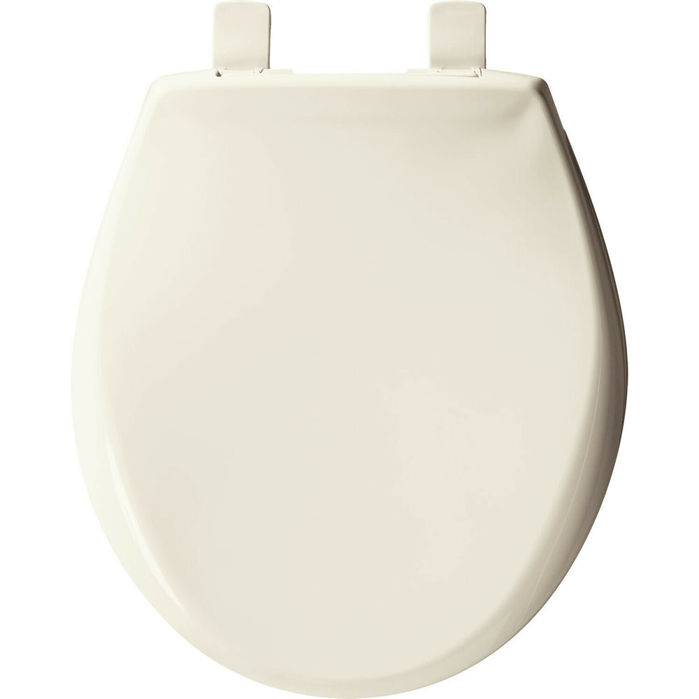 Briggs Round Front Toilet Seat - BISCUIT