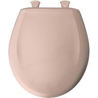 Briggs Round Front Toilet Seat - VENETIAN PINK