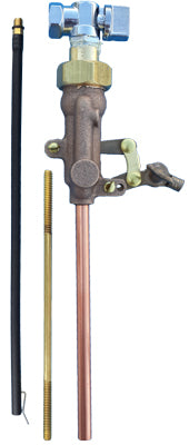 Cesco Brass 12 Back Feed Supply Ballcock - Fill Valve