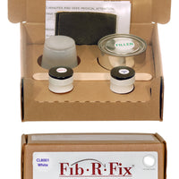 Fiberglass/Acrylic Shower & Bath Module Repair Kit

Repair chips, small cracks and holes in fiberglass and acrylic bathroom fixtures.
Specific color matches to bathroom fixture manufacture’s specifications.
