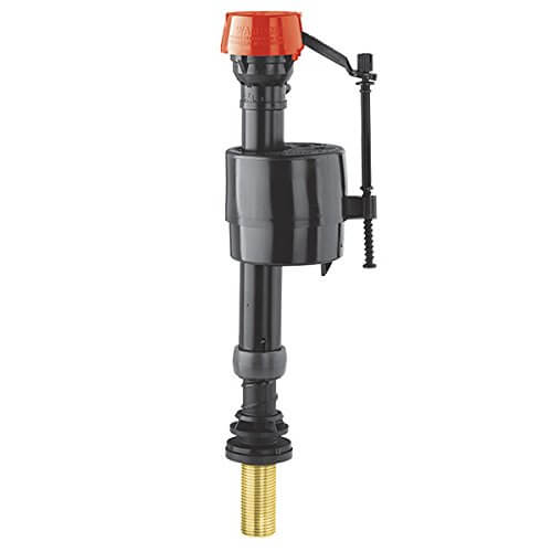 Professional Grade Plastic Ballcock Pro 45B Fill Valve Brass Shank