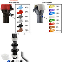 K-GP1138930 Kohler OEM Silent Fill Toilet Valve Kit/Ballcock