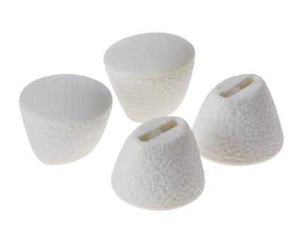 Kohler Sink Basket or Rack Rubber Feet in White - Color 0

These feet fit on many of the baskets and racks that Kohler produces such as the Marsala Basket, Lakefield Basket and Rack and the Executive Chef Sink Rack as well as many others.